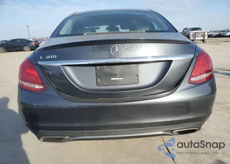 2016 Mercedes-Benz C 300 from USA, damaged, VIN 55SWF4JB6GU164203